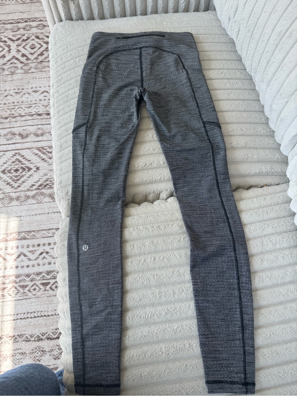 lululemon athletica Kids Gray Heather Performance Leggings